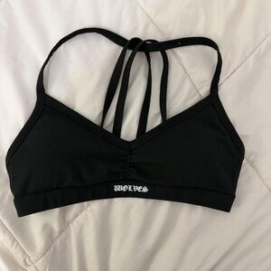 Darc Sport Midnight Black Strappy Bra